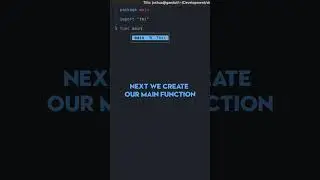 Learn Programming: Hello World in 60 Seconds | Quick Golang Tutorial #shorts