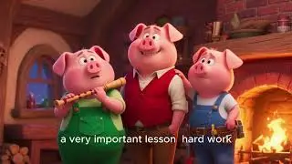 The Three Little Pigs 🐷 | Traditional Fairy Tale for Kids | Bedtime stories for kids