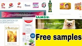 Free samples from dabur, Colgate / free sample for dogs / free book / free samples / fancy lotus /