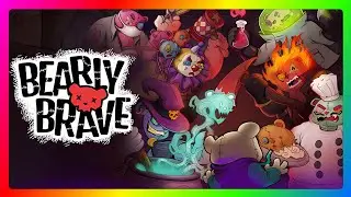 Let's Try: Bearly Brave demo - a #roguelite deckbuilder where you fight for prime shelf space