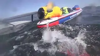 A three-day adventure on 2019 Starboard SUP Windsurfing Inflatable paddleboard in Georgia Strait, BC
