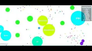 Agar.io #1 700 Mass In 10 seconds!?