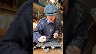 Restoring a wooden Rebate / Rabbet Plane #shortvideo #ireland #woodwork #handtools #sharpening