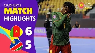 Cameroon 6-5 Namibia | WAFCON Futsal 2025 | Matchday 3