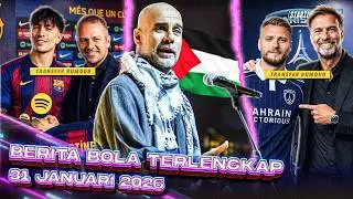 PEP Mati-Matian BELA PALESTINA! 😎 NO! BARCA Rebut LISANDRO Dari MU 🤔 RANDOM! IMMOBILE ke PARIS FC 🧐
