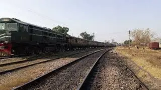 48dn Rahman baba express enter Rawalpindi station from Peshawar 