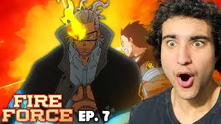 SHINRA VS BURNS! THE STRONGEST??? React Fire Force EP. 7