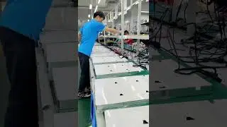 Electronic signboard production！#electronic #electronicequipment #intelligentmachine