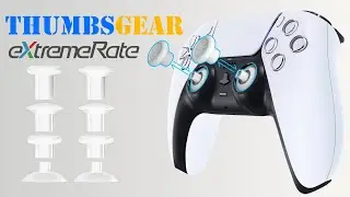 How to Install eXtremeRate THUMBSGEAR Interchangeable Thumbsticks on PS5 Controller