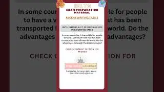 IELTS Writing recent task 2 | IELTS EXAM 25 February 2023 #shorts