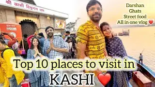 Kashi Vishwanath Darshan during Mahakumbh | Places to visit in Varanasi- Banaras ❤️ | Street food 😋