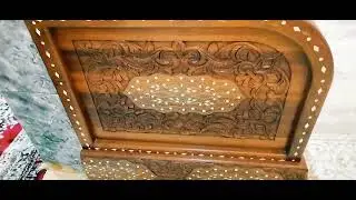صالون #مغربي# سلك وعظم الجديد مع فحصي النقش على الخشب ماتنسوش الشتيرك وشكرا 