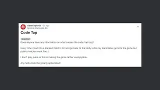 Как исправить ошибку с кодом Tap в Apex Legends?