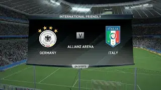 FIFA 16 - Germany National Team vs. Italy National Team @ Allianz Arena