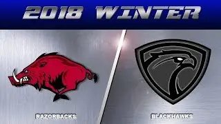 2018 TUFF Winter Season | Razorbacks vs Blackhawks