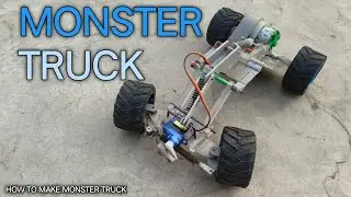 How to make monster RC CAR at home || pvc पाईप से रिमोट कंट्रोल मोंस्टर car बनाए @RciGear. 