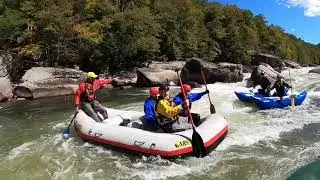 Rafting the Upper Gauley River Sept 2020