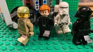 Lego Star Wars Episode VIII First Order Heavy Scout Walker 75177 Review