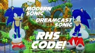 Modern Sonic AND Dreamcast Sonic Code! RHS