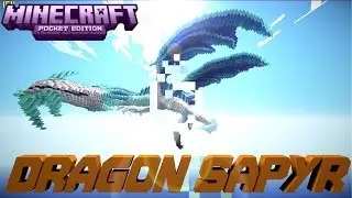 Minecraft PE Дракон Сапир [СКАЧАТЬ]