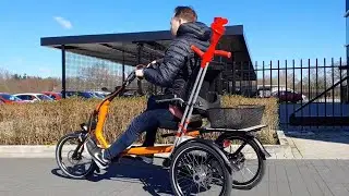 Easy Rider driewielfiets voor volwassenen met stokhouder