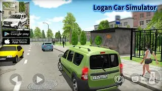 Drive Russian City Open World | Dacia Logan MCV Car Simulator Gameplay (Android,iOS)