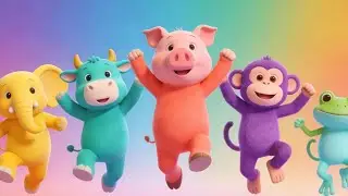 🌈🎵 Animal Friends Sing, Move & Music Journey 🐾✨