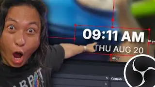 Put a CLOCK in your OBS setup! — EARTH SHATTERING OBS PLUGIN!