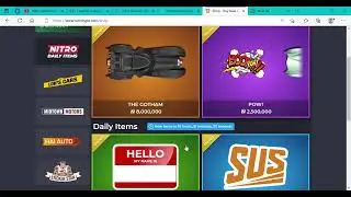 Nitro Type Item Shop Today! 3/5/23
