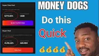 MONEY DOGS AIRDROP NEW UPDATE :EXCLUSIVE PARK ,Do this before is too late