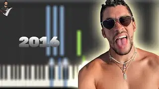 Bad Bunny - Dos Mil 16 (фортепианная версия)
