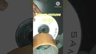 How to remove CD Foil / #shorts