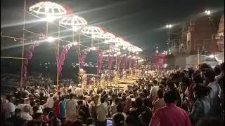 Divya ganga aarti -banaras 🙏#divine#culture