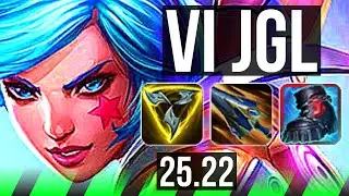 VI vs SHACO (JGL) | Rank 3 Vi, 10/2/10, Rank 26 | NA Challenger | 25.22