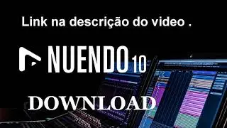 NUENDO 10 para Windons 10 e  Windows 11