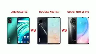 DOOGEE N20 Pro vs Cubot Note 20 Pro vs UMIDIGI A9 Pro (links in the description)