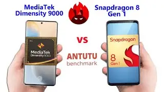 Dimensity 9000 vs Snapdragon 8Gen 1 Antutu Test Comparison which is Highest 🔥🔥🔥