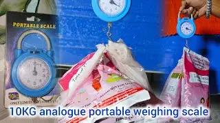 10kg analogue portable weighing scale review Amazon 