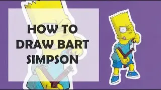 HOW TO DRAW BART SIMPSON - STEP BY STEP Tutorial | SKETCH SUNDAY