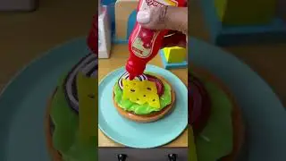 Omg Super Satisfying Miniature Kitchen Toy Set #shorts #miniaturefood #minitoys #minibrands