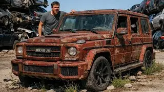ASMR Car Restoration | 2025 Brabus G-Wagon Full Restoration From Rust to Showroom Luxury