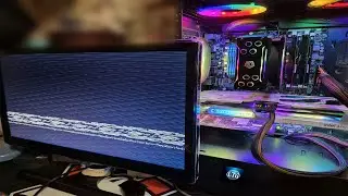 ( Артефакты / Видеокарта / Тест ) - Обзор Видеокарты ASRock Intel Arc B580 Steel Legend 12GB OC