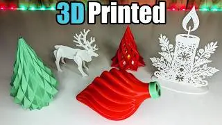 5 Amazing 3D Printed Holiday D&eacute;cor You NEED To Print!