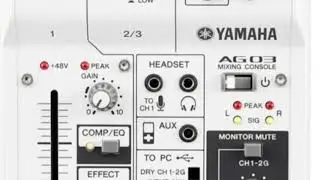 Noisy Yamaha AG03/AG06 mixer - Even when not plugged on PC