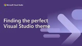 The perfect theme for your Visual Studio