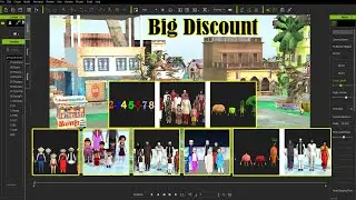 Discount Offer For I clone Pack | Indian Character Pack | Village location Pack | Toon Content Pack