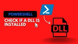 How to Verify if a DLL is Installed #powershellscripting #powershell #powershelltraining #ps1 #code