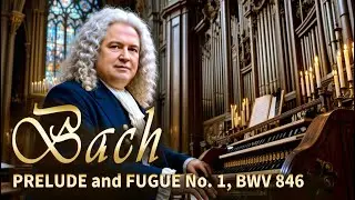 BACH:🎼✨Prelude and Fugue no 1 in C major, BWV 846✨Victor Logachev  @ClassicMusic_modernperformance