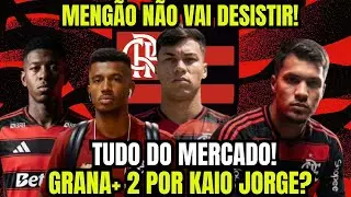 EXPLOSIVO! MENGÃO INSISTE NA CONTRATAÇÃO DE KAIO JORGE! TUDO DO MERCADO! CARRASCAL FICA E+
