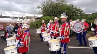 Sons of William Glenmavis @Bathgate evening parade 28/06